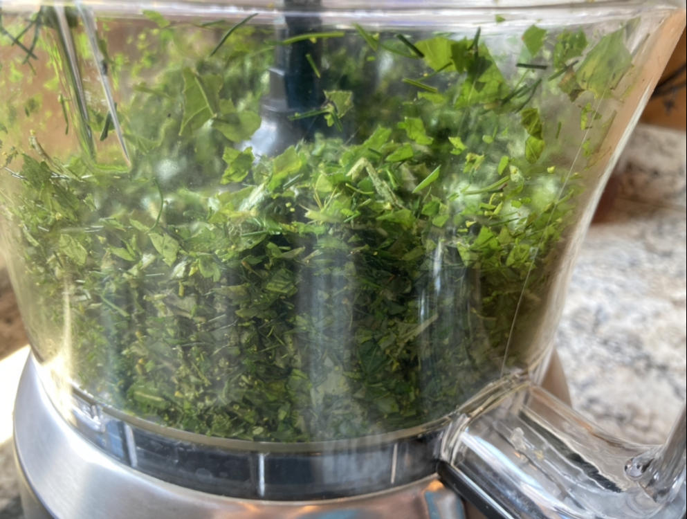 How to Make Homemade Herb Salt with Fresh Herbs - Simply Sustainable Family